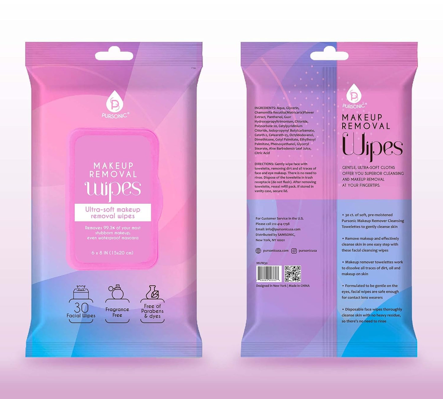 Makeup Removal Wipes 12 Pack (720 Wipes Total) – Ultra-Soft Facial Cleansing Towelettes Dissolve All Traces of Dirt, Oil & Makeup – Gentle Enough for Contact Lens Wearers, Safe for Eye-3