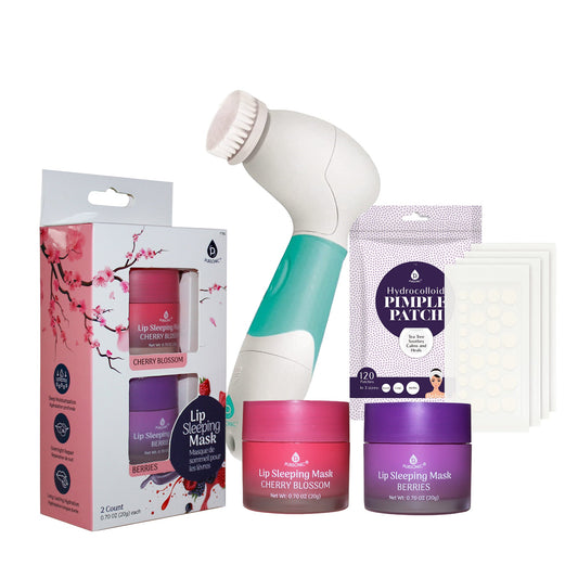 Ultimate Skincare Bundle: Lip Care, Acne Solution, and Advanced Cleansing-0