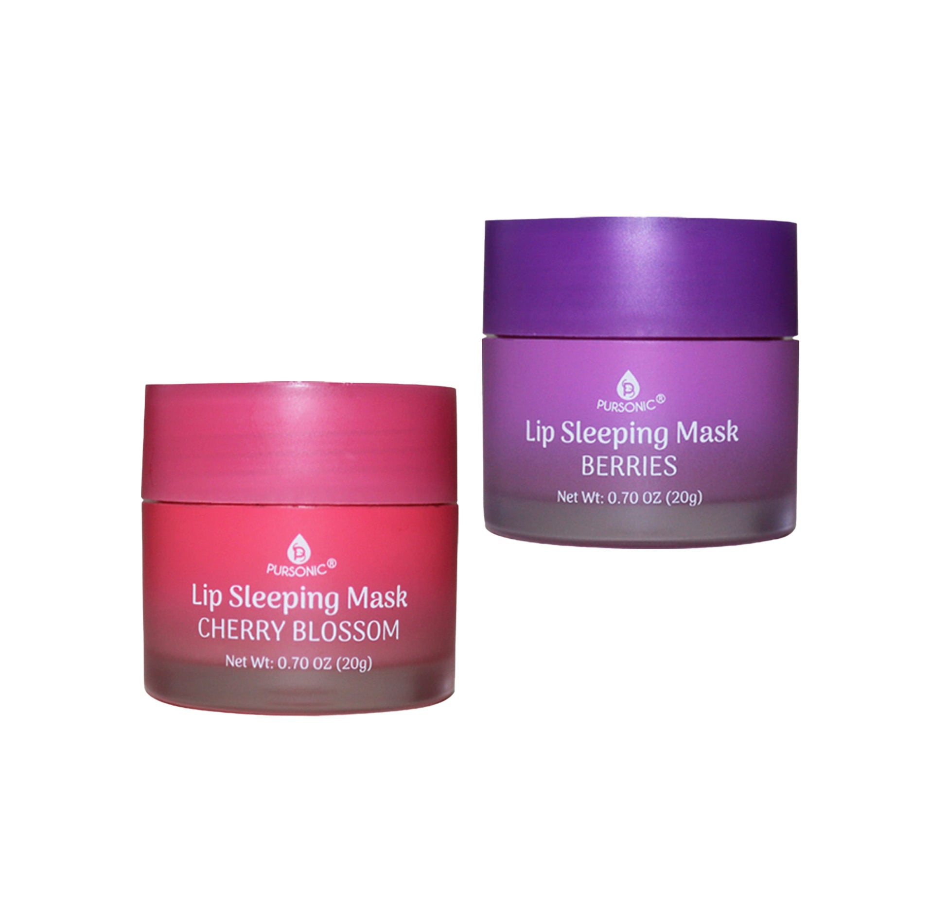 Lip Sleeping Mask 2 Pack- Cherry Blossom & Berries-1