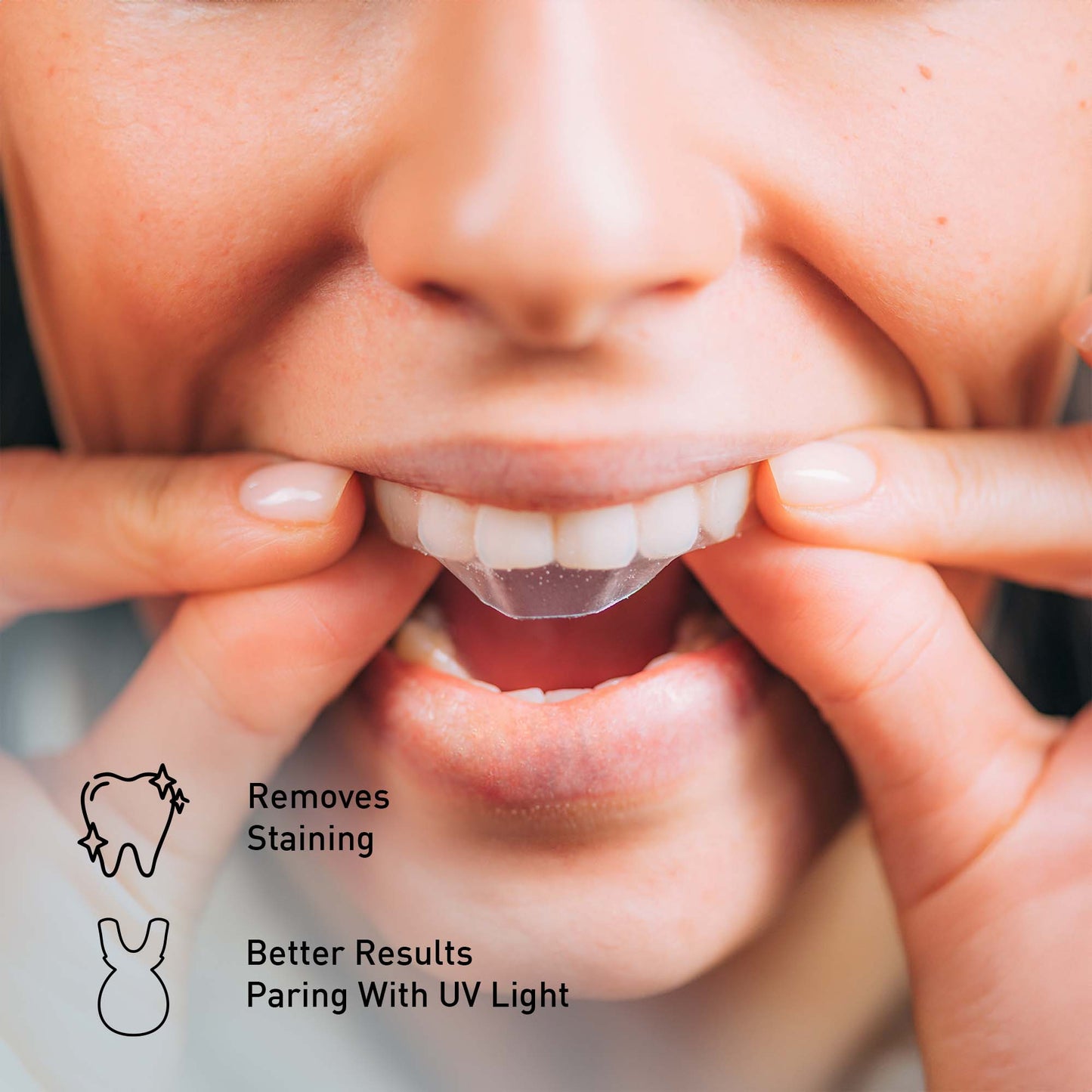 Pursonic LED Teeth Whitening Solution, Whitening Strips & Charcoal Toothbrush Bundle-2