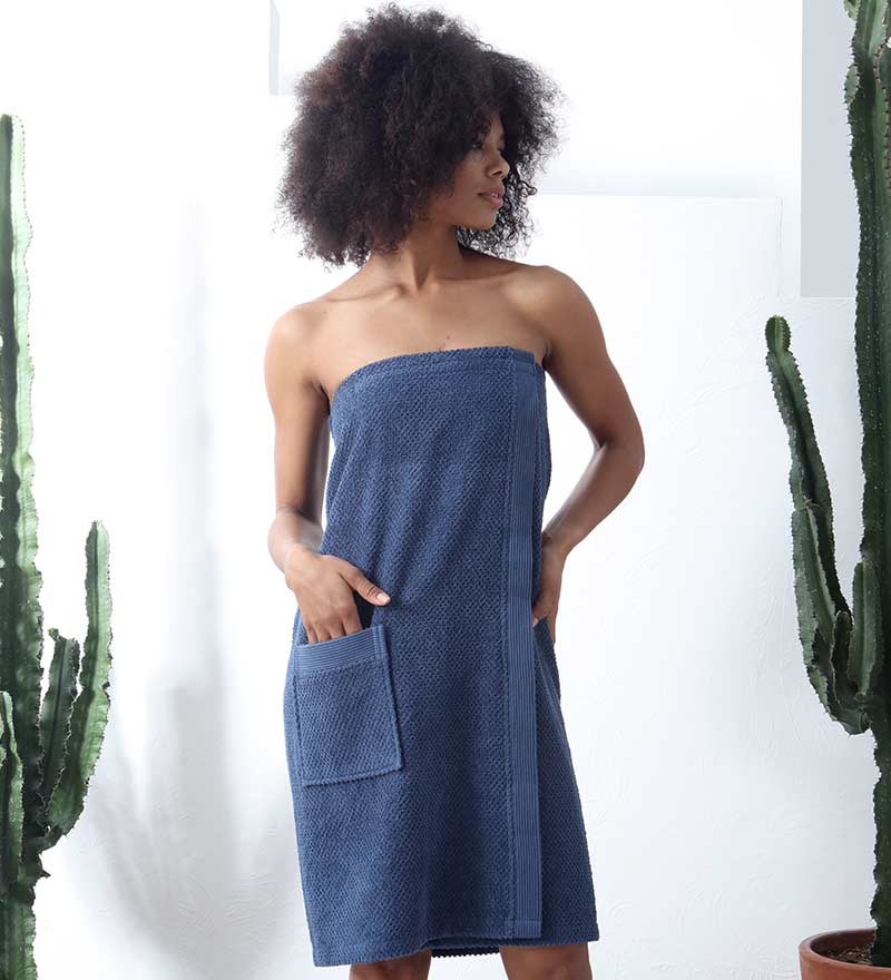 Women's Turkish Cotton Towel Wrap-6