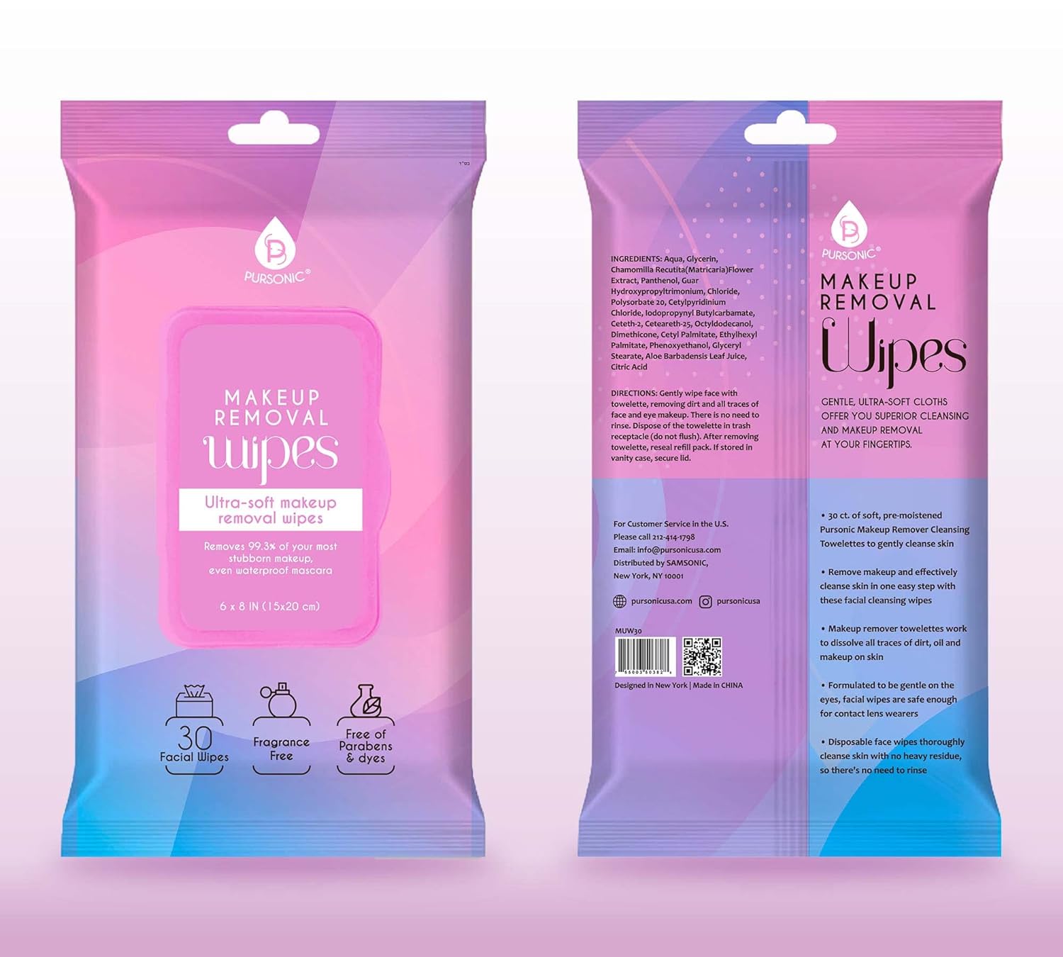 Makeup Removal Wipes 12 Pack (720 Wipes Total) – Ultra-Soft Facial Cleansing Towelettes Dissolve All Traces of Dirt, Oil & Makeup – Gentle Enough for Contact Lens Wearers, Safe for Eye-3